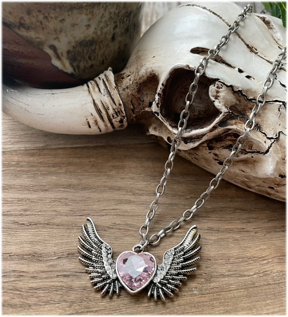 Angel wing necklace – Milly May Collections